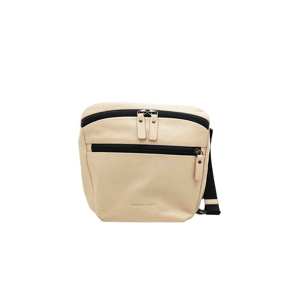 DENVER BEIGE 軽量ミニショルダーバッグ