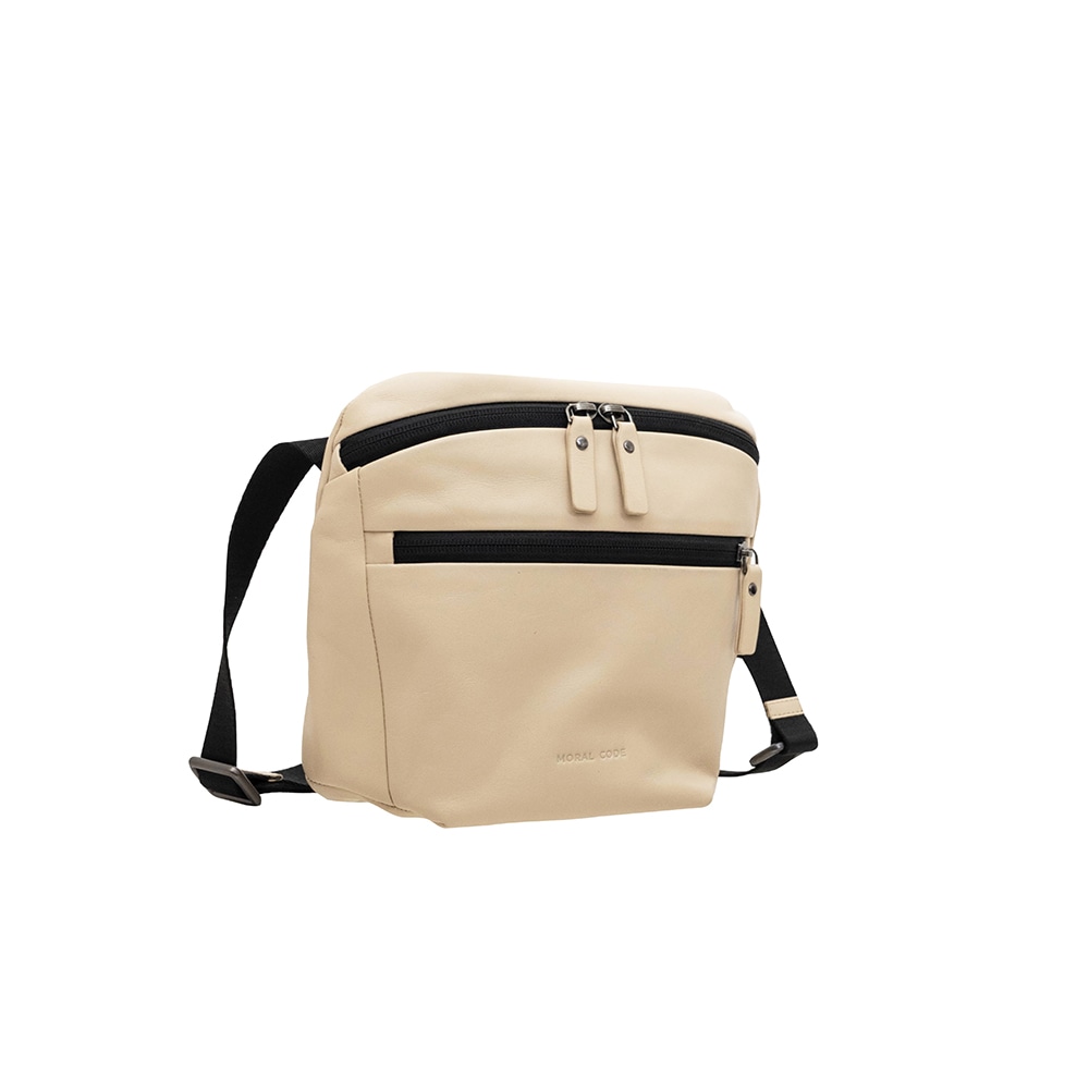 ショルダーバッグ ボディバッグ サコッシュ レザー 本革 DENVER BEIGE