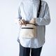 DENVER BEIGE 軽量ミニショルダーバッグ