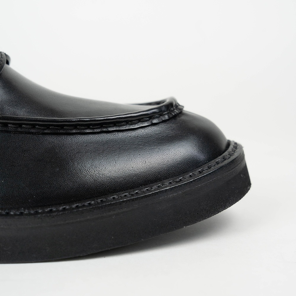 DOVER BLACK メンズシューズ ローファー