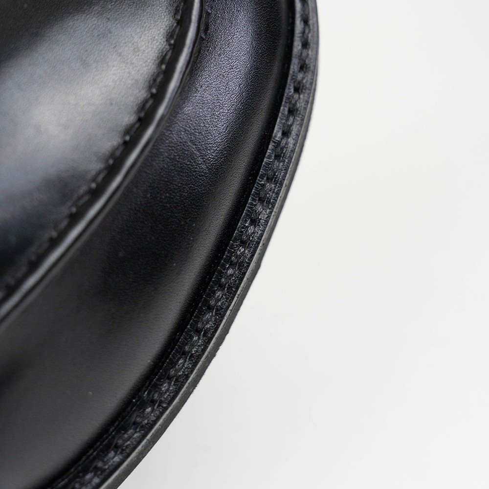 DOVER BLACK メンズシューズ ローファー