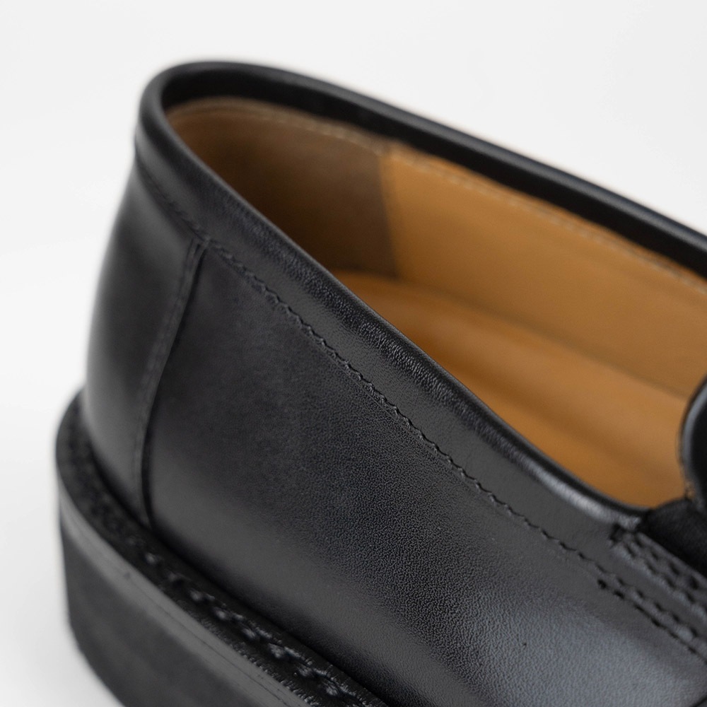 DOVER BLACK メンズシューズ ローファー