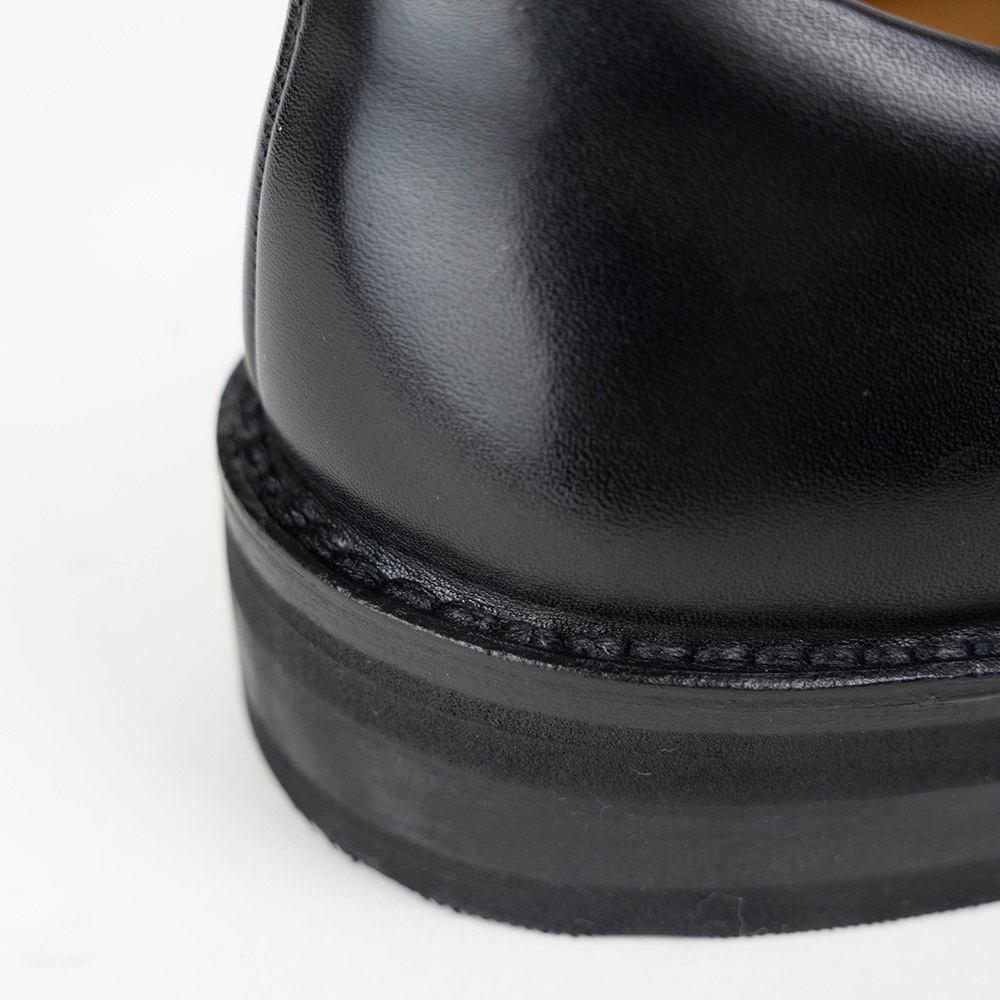 DUSTIN BLACK ビジネスシューズ プレーン 外羽根