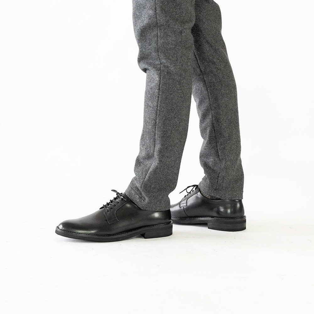 DUSTIN BLACK ビジネスシューズ プレーン 外羽根