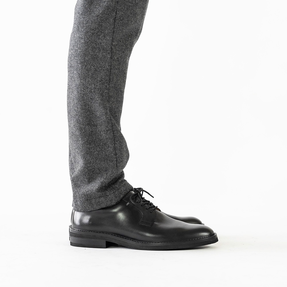 DUSTIN BLACK ビジネスシューズ プレーン 外羽根