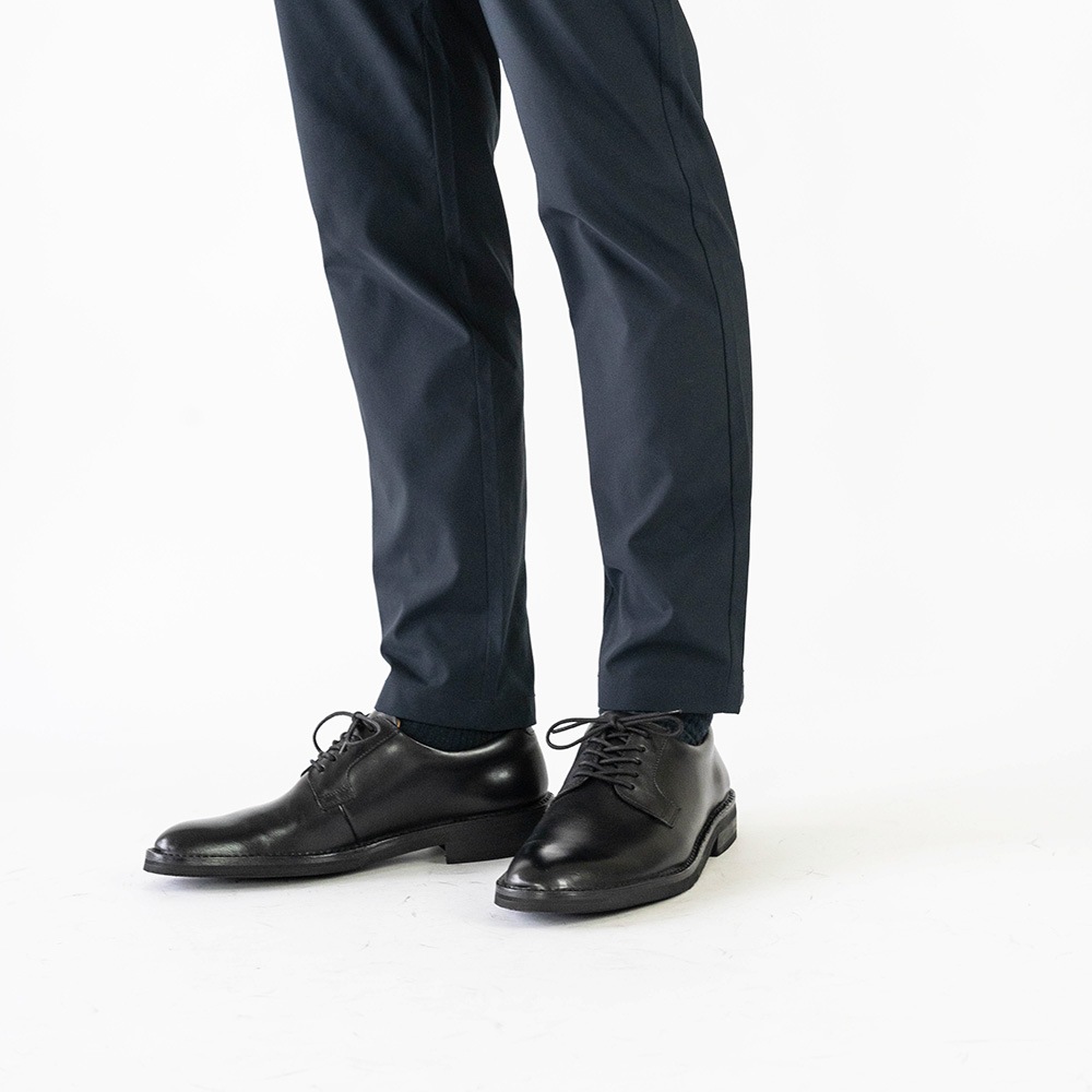 DUSTIN BLACK ビジネスシューズ プレーン 外羽根