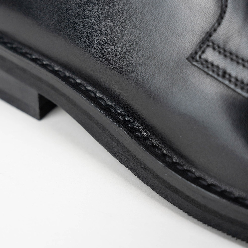 DUSTIN BLACK ビジネスシューズ プレーン 外羽根