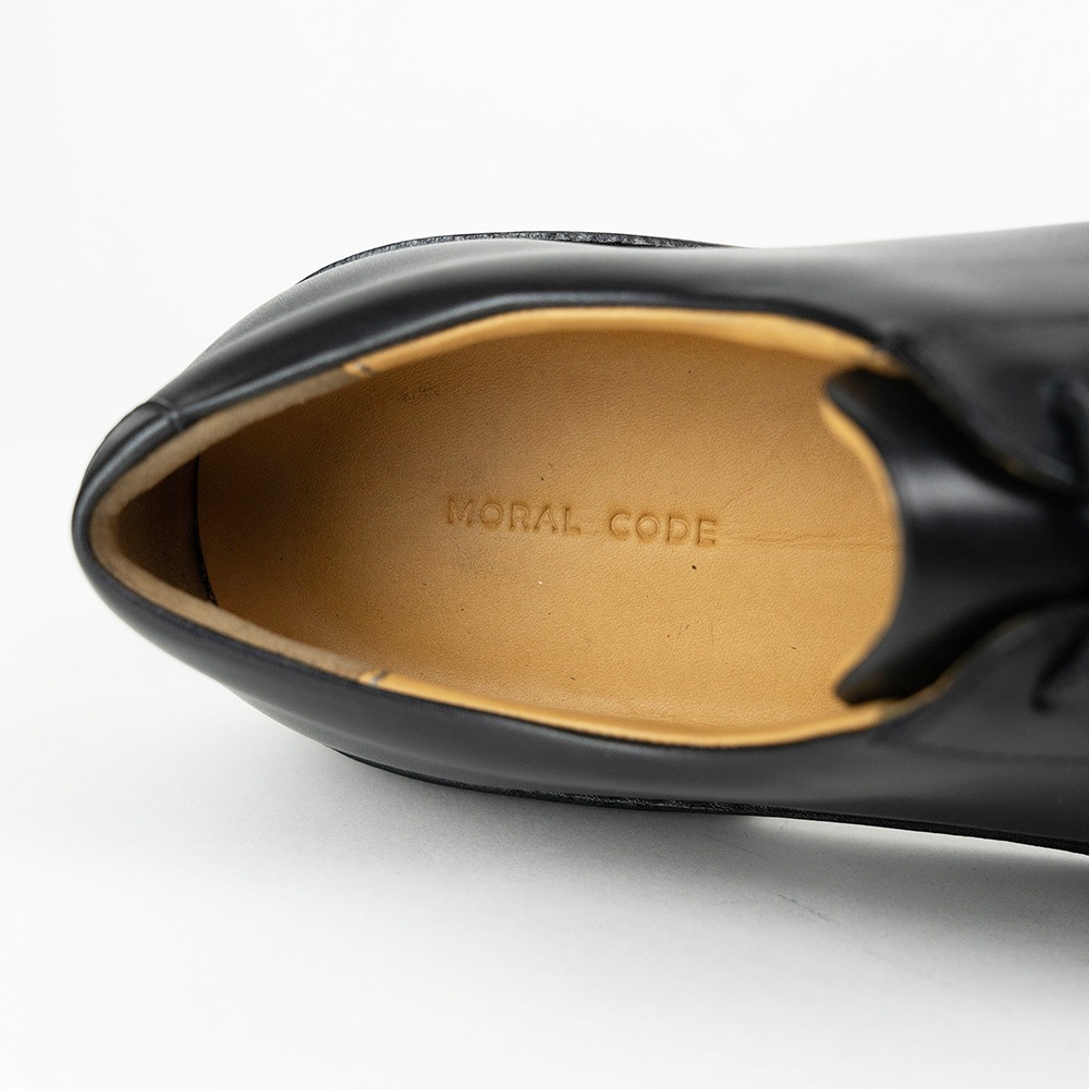 DUSTIN BLACK ビジネスシューズ プレーン 外羽根