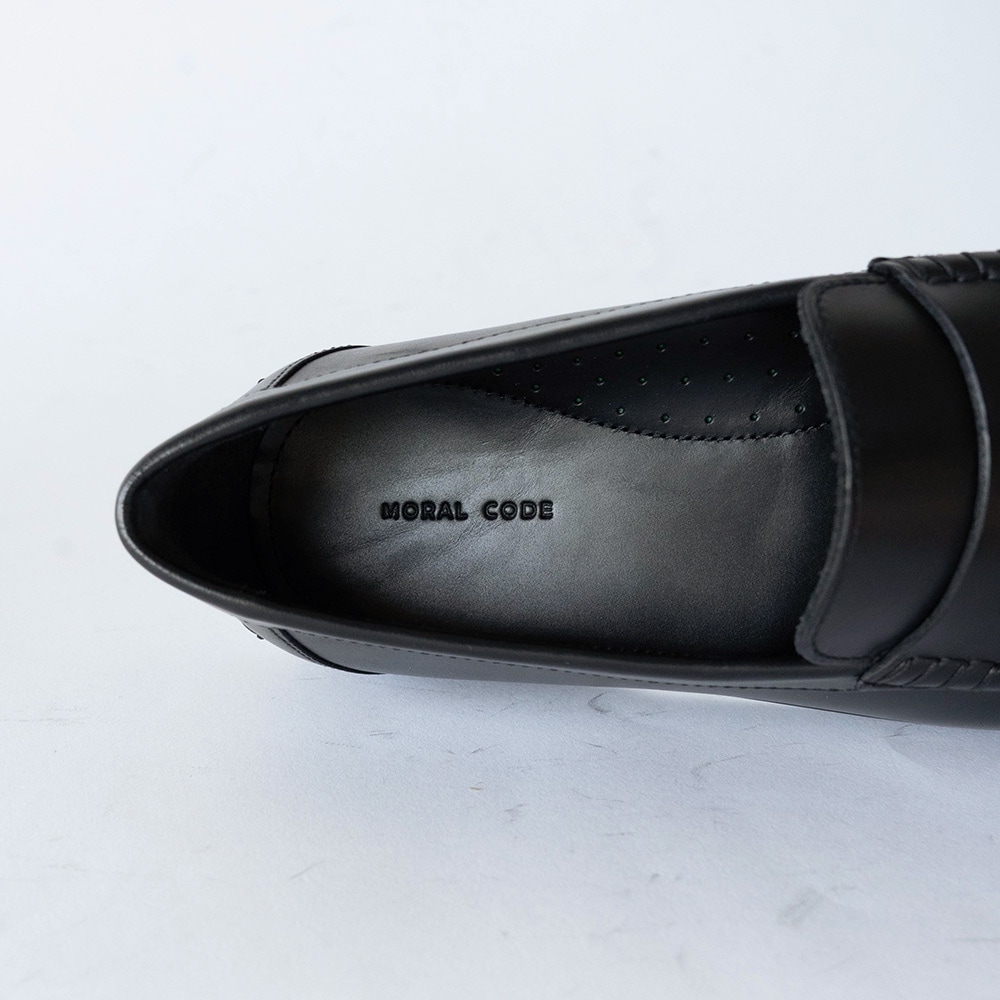 WILTON BLACK モカシン ローファー