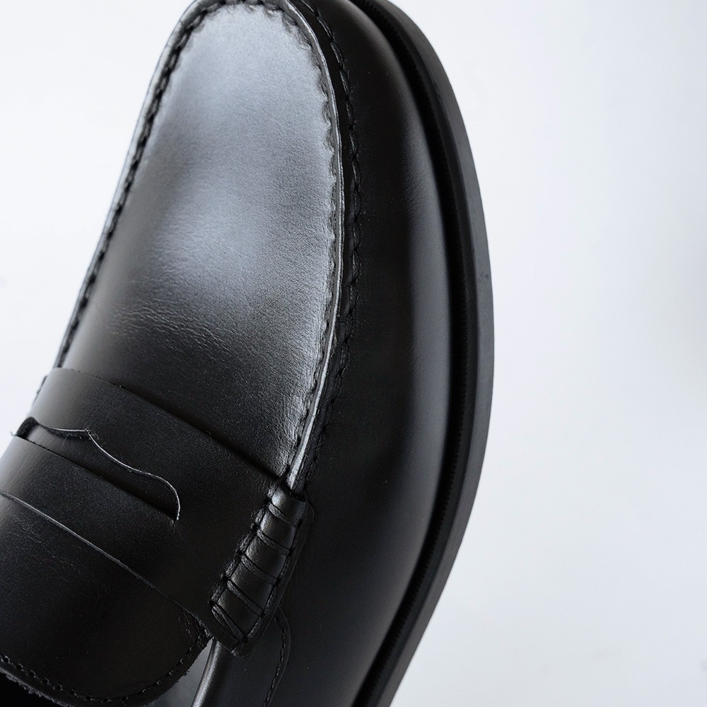 WILTON BLACK モカシン ローファー