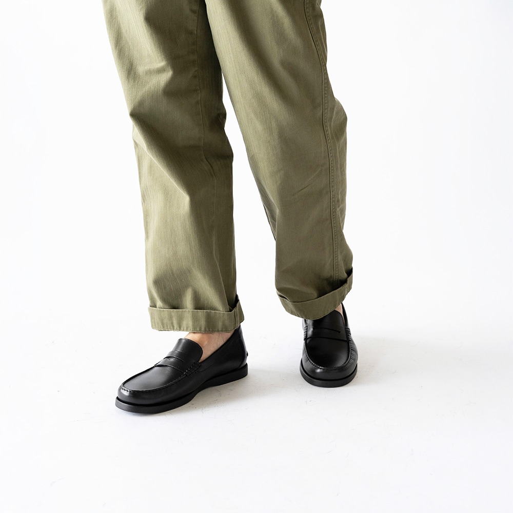 WILTON BLACK モカシン ローファー