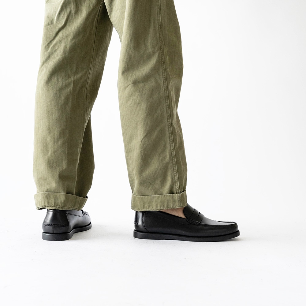 WILTON BLACK モカシン ローファー