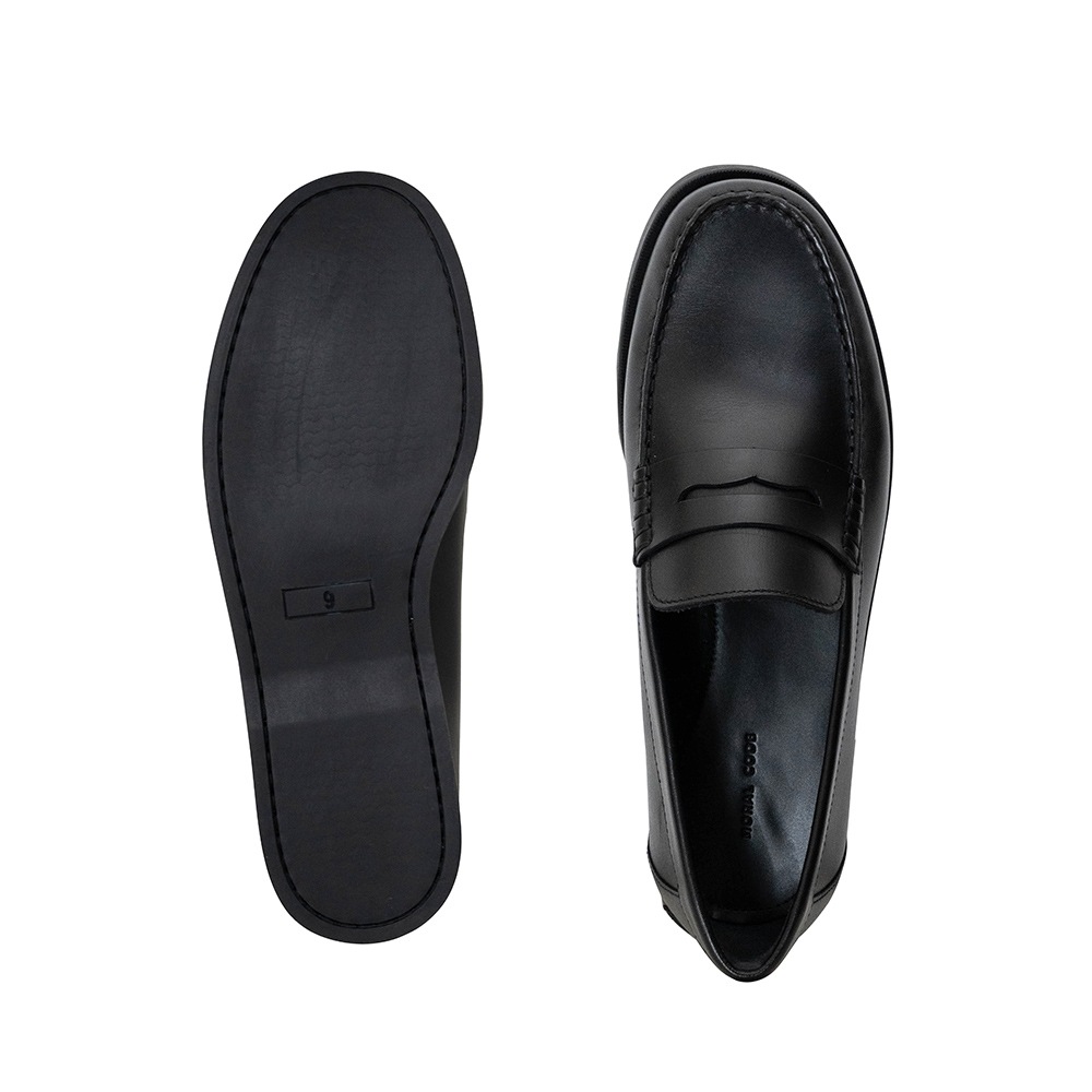 WILTON BLACK モカシン ローファー