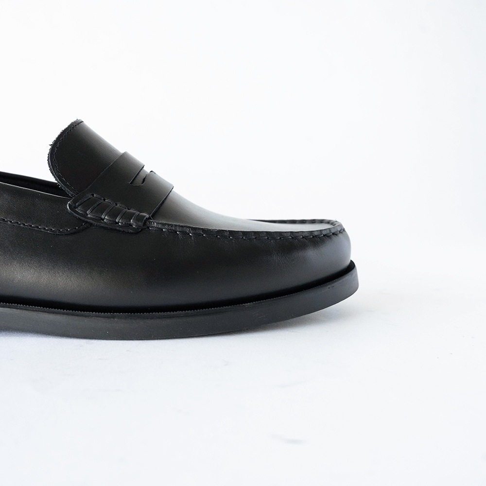 WILTON BLACK モカシン ローファー