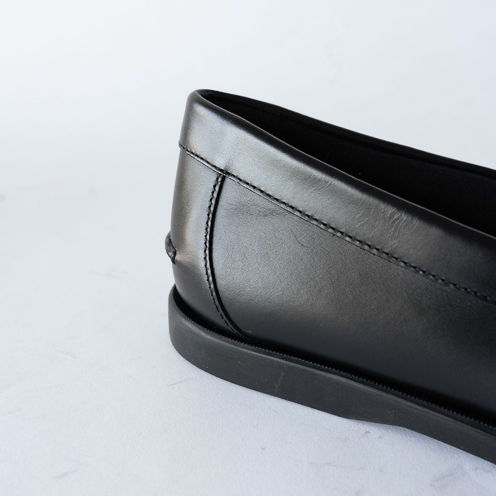 WILTON BLACK モカシン ローファー