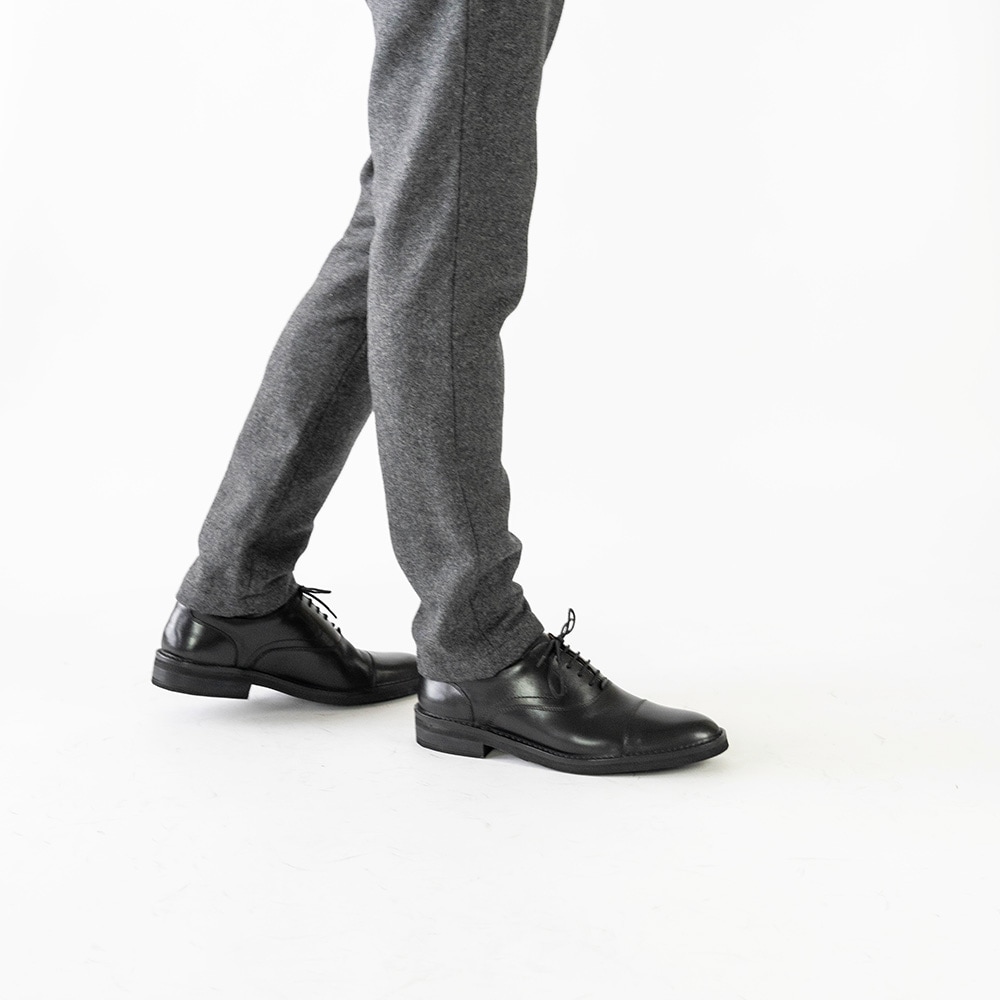 EDGAR BLACK ビジネスシューズ ストレートチップ 内羽根