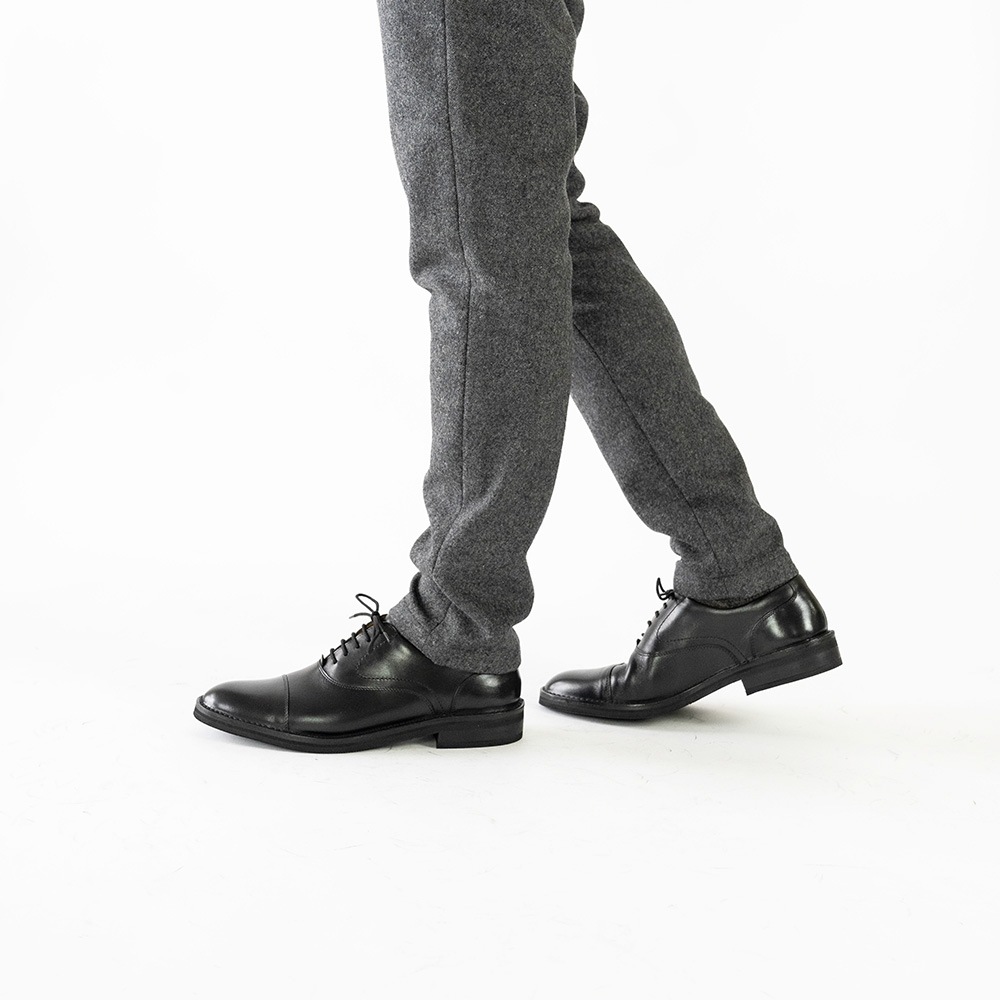 EDGAR BLACK ビジネスシューズ ストレートチップ 内羽根