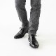 EDGAR BLACK ビジネスシューズ ストレートチップ 内羽根