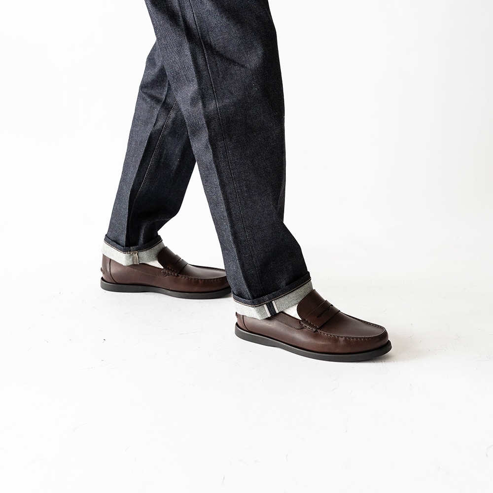 WILTON BROWN モカシン ローファー