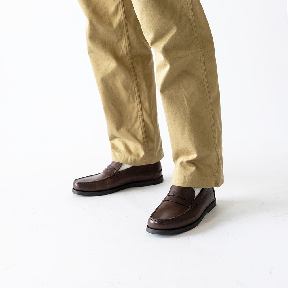 WILTON BROWN モカシン ローファー