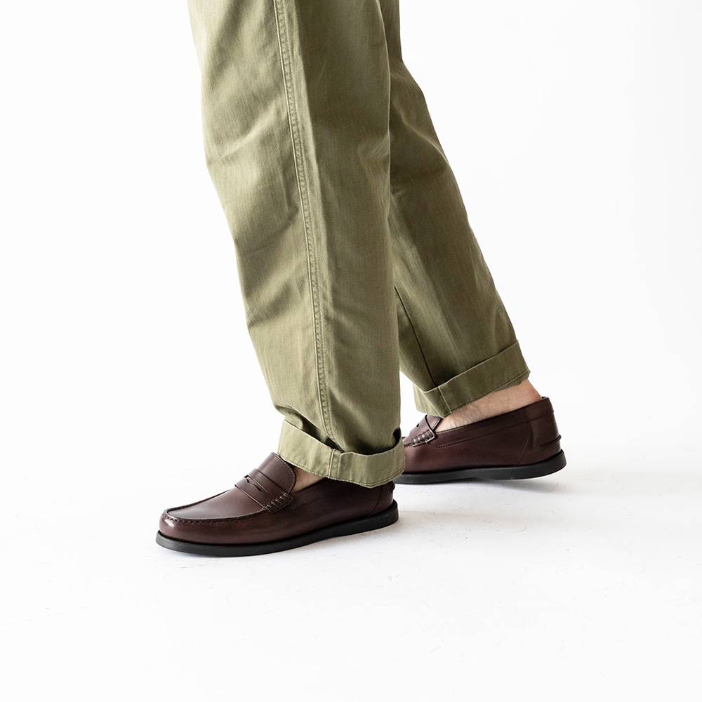 WILTON BROWN モカシン ローファー