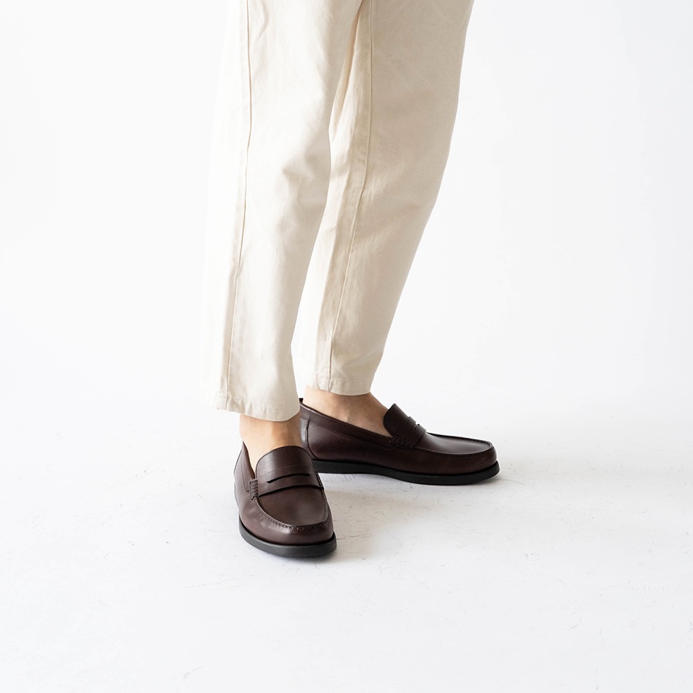WILTON BROWN モカシン ローファー