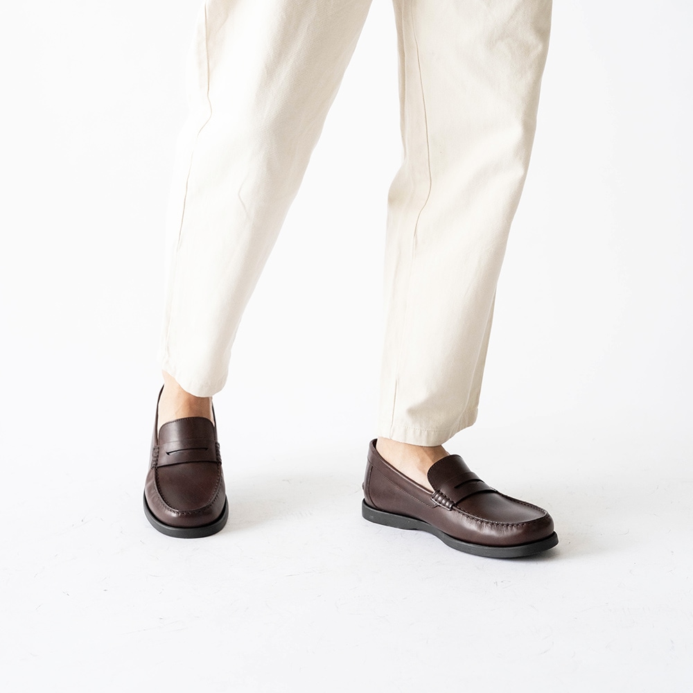 WILTON BROWN モカシン ローファー