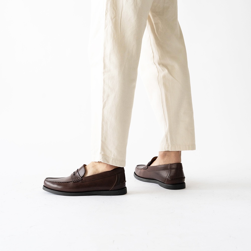 WILTON BROWN モカシン ローファー