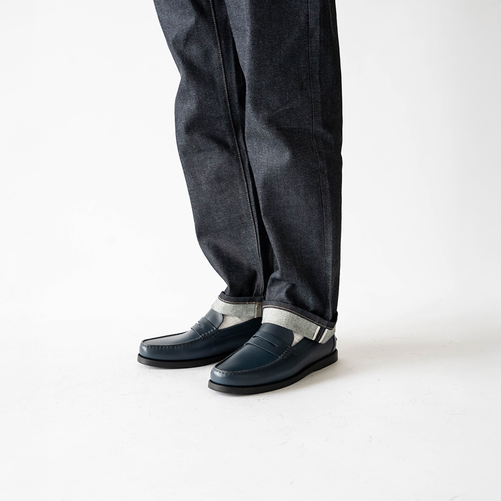 WILTON NAVY モカシン ローファー