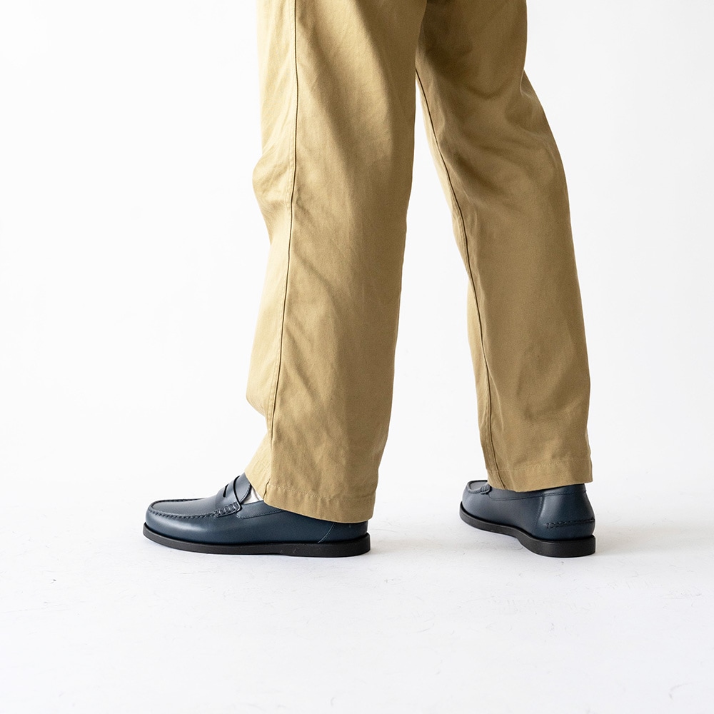 WILTON NAVY モカシン ローファー