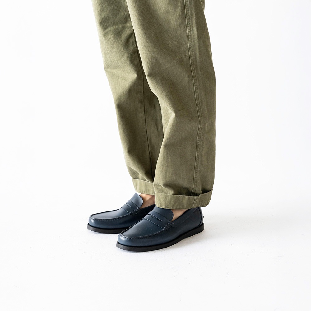 WILTON NAVY モカシン ローファー