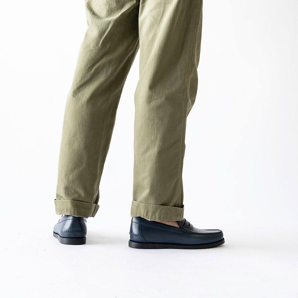 WILTON NAVY モカシン ローファー