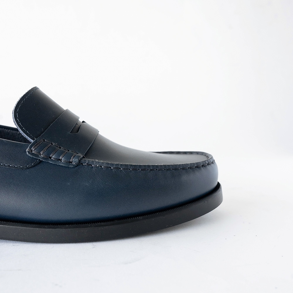 WILTON NAVY モカシン ローファー