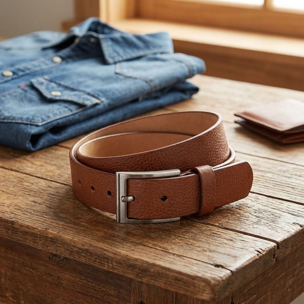 TROYE TAN メンズベルト