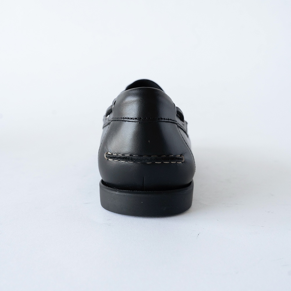 NORFOLK BLACK モカシン デッキシューズ