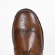 BRODEN COGNAC ビジネススニーカー ウイングチップ