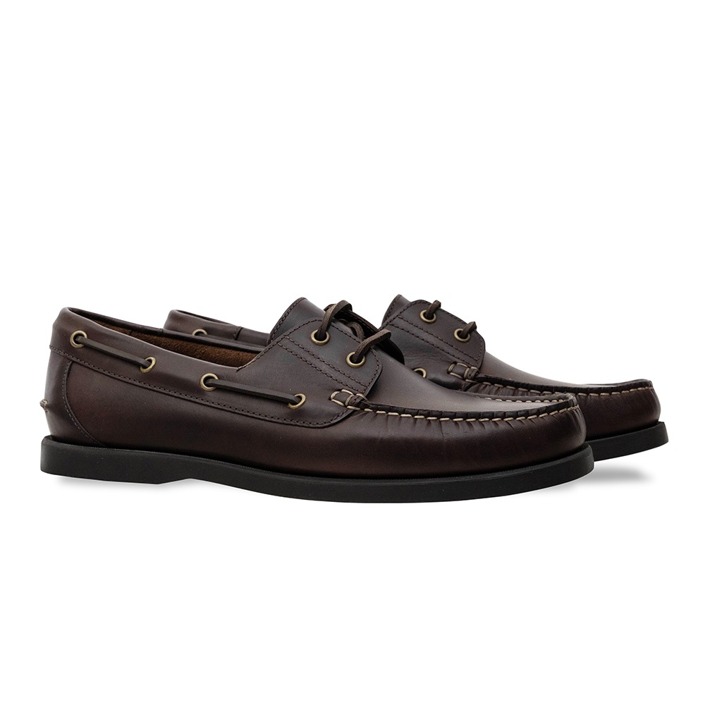 NORFOLK BROWN モカシン デッキシューズ