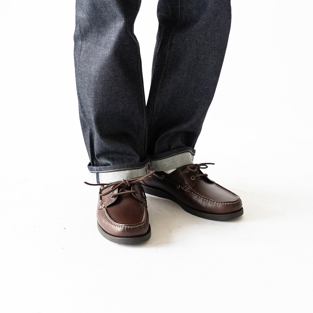 NORFOLK BROWN モカシン デッキシューズ