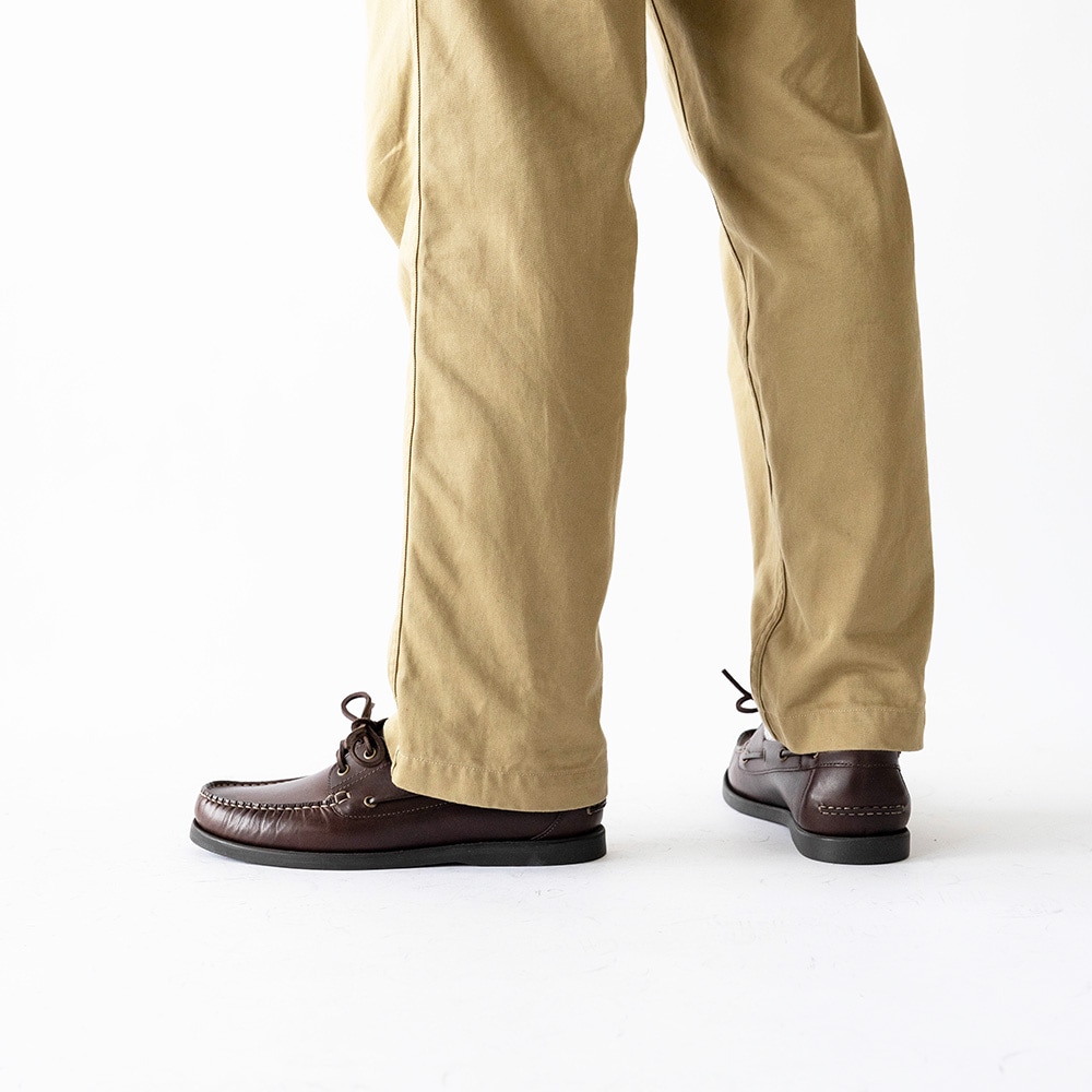 NORFOLK BROWN モカシン デッキシューズ