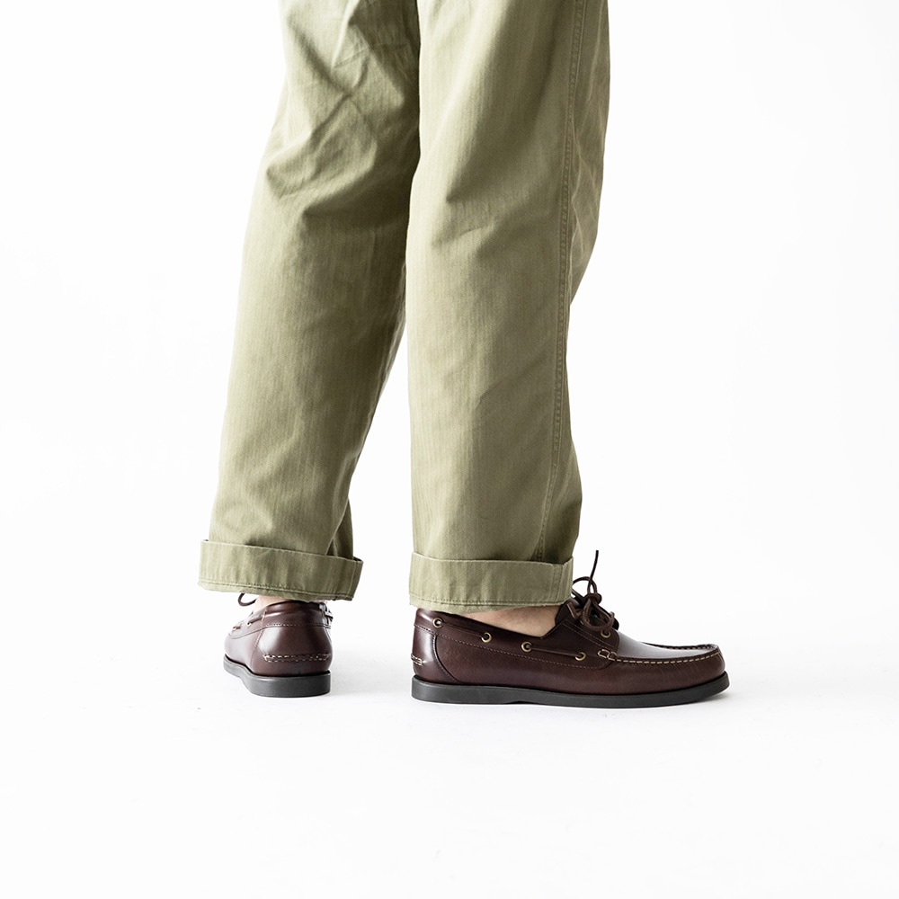 NORFOLK BROWN モカシン デッキシューズ
