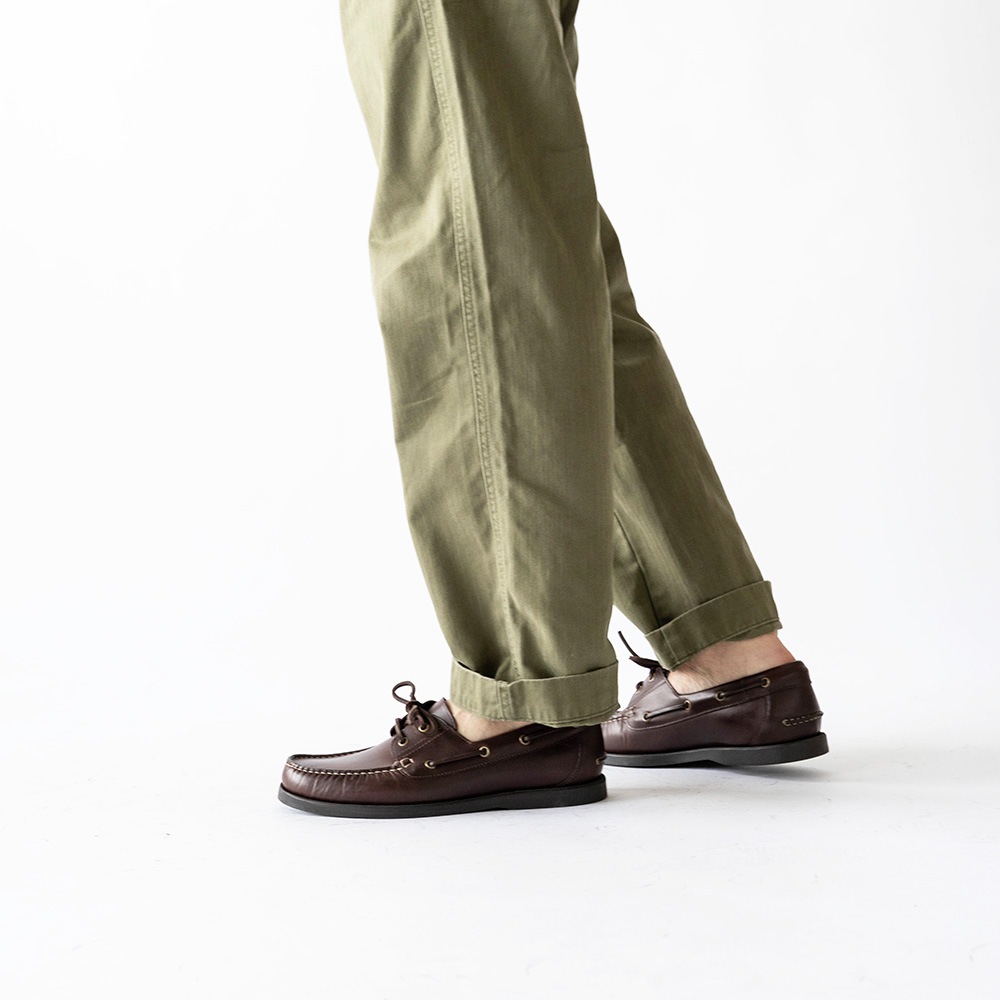 NORFOLK BROWN モカシン デッキシューズ