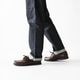 NORFOLK BROWN モカシン デッキシューズ