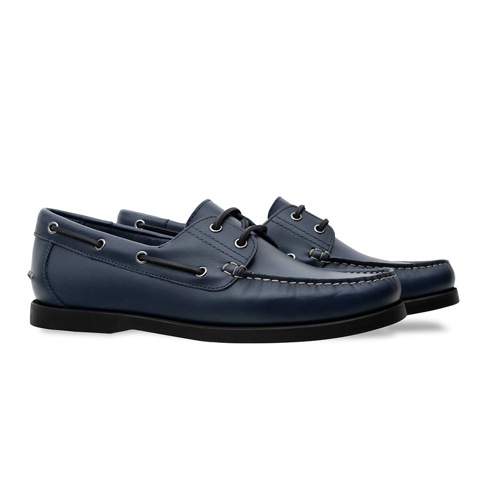 NORFOLK NAVY モカシン デッキシューズ