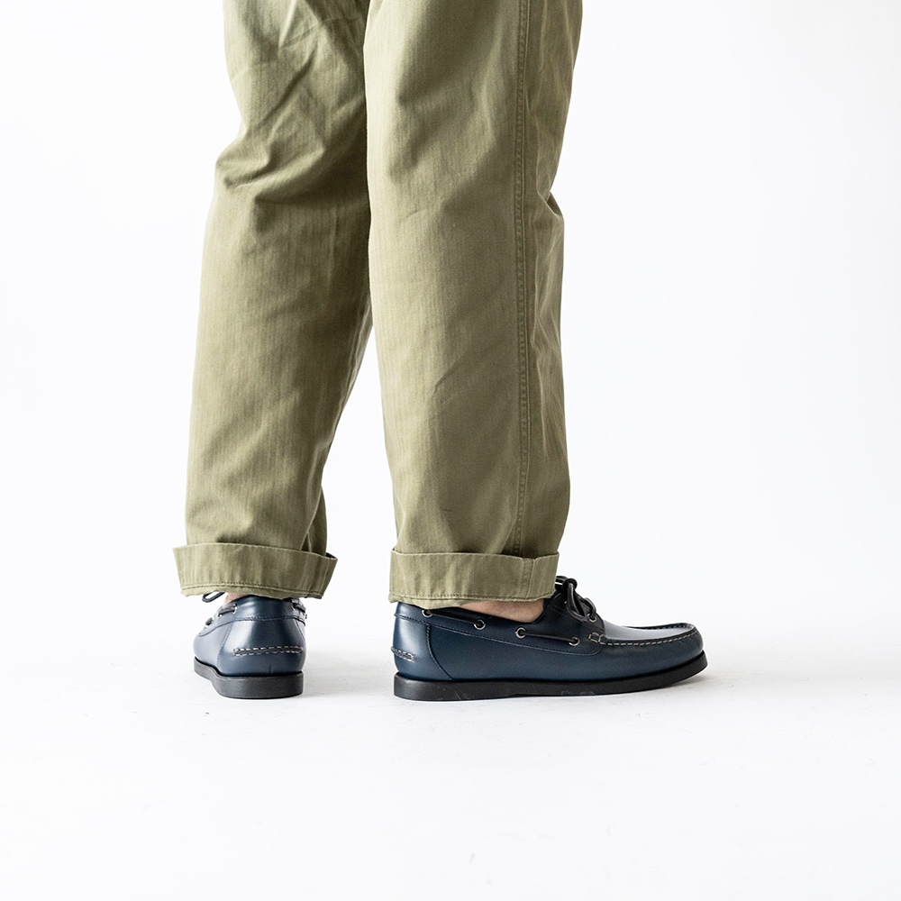 NORFOLK NAVY モカシン デッキシューズ