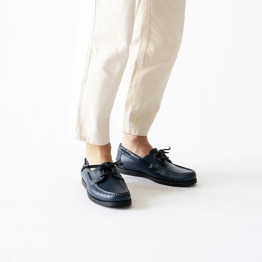 NORFOLK NAVY モカシン デッキシューズ