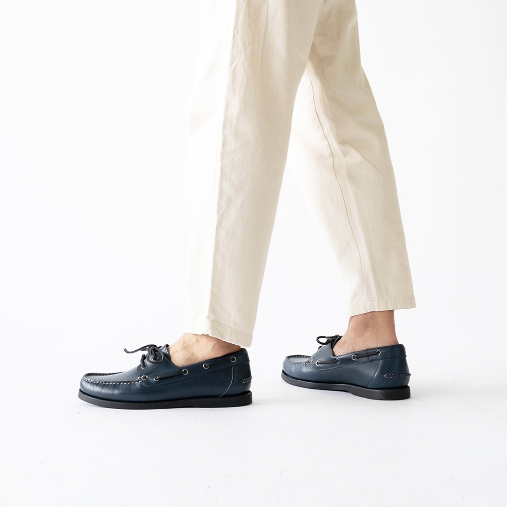 NORFOLK NAVY モカシン デッキシューズ