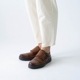 HUBERT COGNAC ビジネススニーカー ダブルモンク