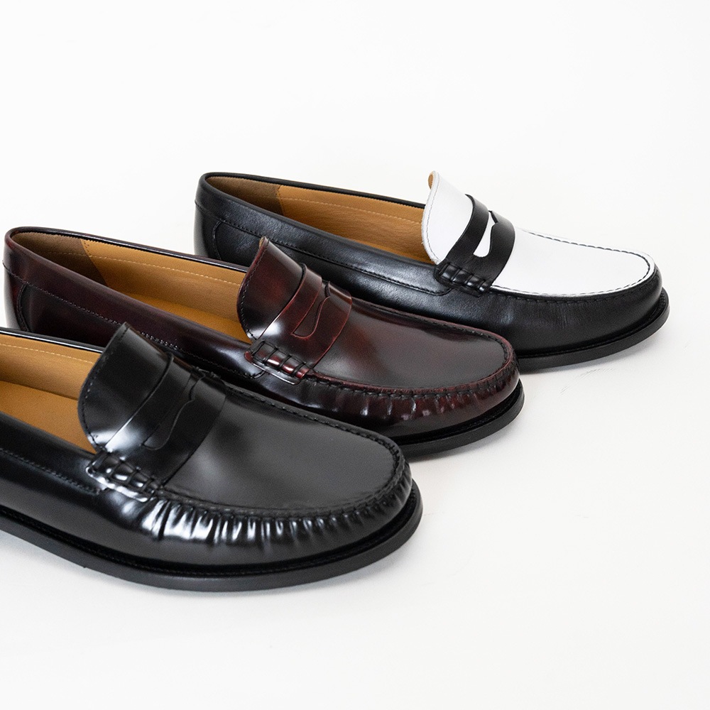 CAMBRIDGE BLACK モカシンローファー