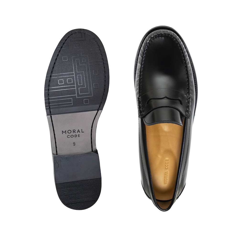 CAMBRIDGE BLACK モカシンローファー