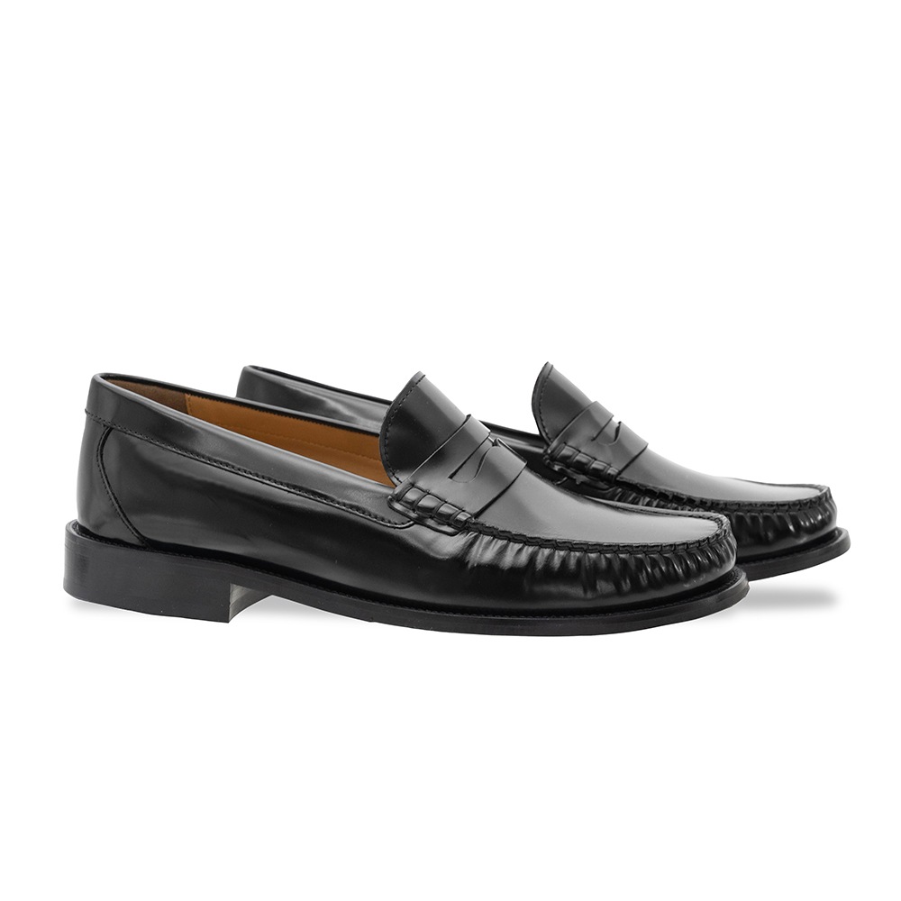 CAMBRIDGE BLACK モカシンローファー